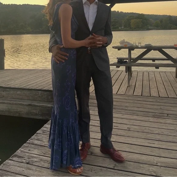 Free People Purple Floral Maxi Dress - Picture 3 of 3